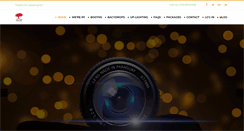 Desktop Screenshot of liveoakphotobooth.com